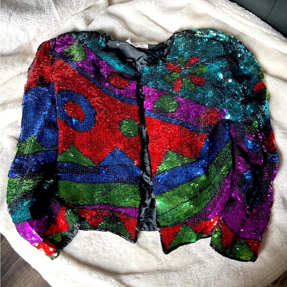 SOLD- Sequined Jacket